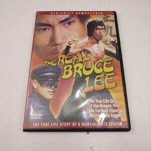 The Real Bruce Lee DVD Digitally Remastered True Life Story Martial Arts‎